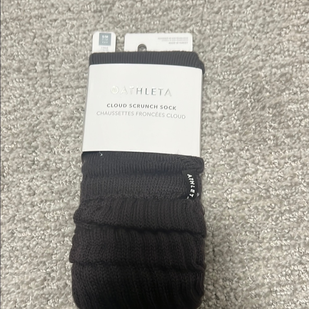 Athleta Cloud Scrunch Socks